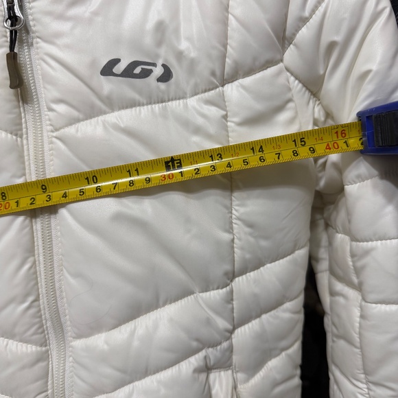 Louis Garneau white winter coat XS - Picture 5 of 6